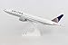 Daron Skymarks United 777-200 Post Co Merger Livery Model Building Kit, 1/200-Scale