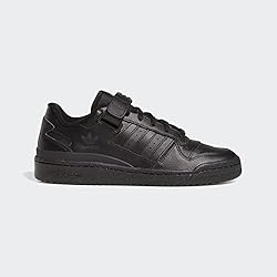 adidas Men's Forum Low Sneaker, Black/Black/Black, 11