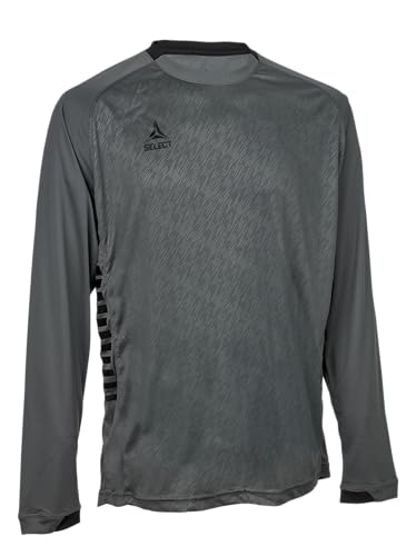 Select Boys Spain Longsleeve Goalkeeper Soccer-Jerseys, Grey, Medium US