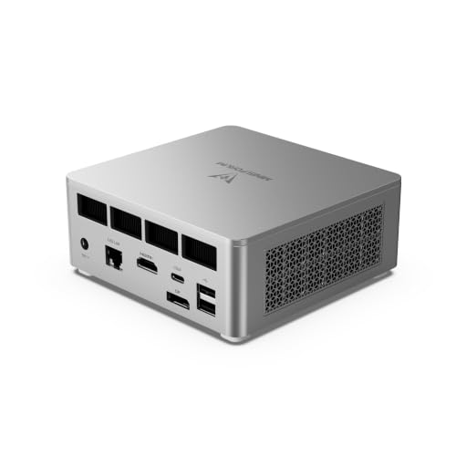 MINISFORUM Mini PC UM750L Slim, procesador AMD Ryzen 5 7545U de 6 núcleos y 12 Hilos hasta 4,9 GHz,…