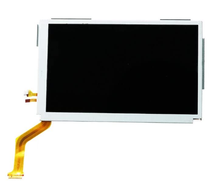 for New 3DS XL Top Bottom & Upper Lower LCD Screen Display Replacement for Nintend New 3DS XL LL LCD Display Without 3D Function(Top LCD)