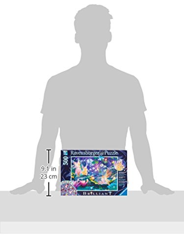 Ravensburger Puzzle 14882 - Im Feenwald - 500 Teile Puzzle für Erwachsene und Kinder ab 10 Jahren, Fantasy-Puzzle mit Dekosteinen zum Verzieren – Bild 8
