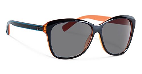 Forecast Optics Robyn Sunglass, Black, Gray Polycarbonate
