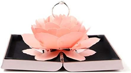 pink engagement ring box