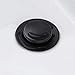KES Bathroom Sink Drain Vessel Lavatory Vanity Pop Up Sink Drain Stopper with Overflow in Oil Rubbed Bronze Finish, S2007A-ORB