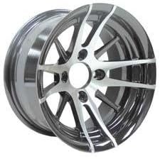 WHEEL, 12X6 VENOM, 2.5+3.5 SS MFG