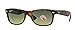 Ray-Ban RB2132 New Wayfarer Sunglasses Unisex (Matte Havana Frame Polarized Gradient Lens, 55)