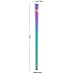 Oksale 1 Pair Stainless Steel Tableware Colorful Length 23cm Chopsticks (Multicolor)