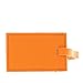 Rite Aid 6 Neon Orange Luggage Tags with Strap Travel ID Security Flexible Suitcase Bright Easy to Spot Men Women Kids Family