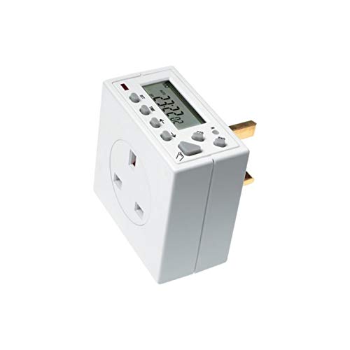 Timeguard TG77 Day Compact Electronic Timeswitch, White