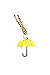 Velecos How I Met Your Mother HIMYM Yellow Umbrella Necklace Pendant
