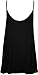 WearAll Plus Size Women's Strappy Swing Vest Top