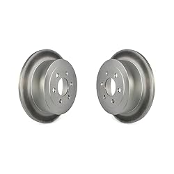 Genius Rear Coated Disc Brake Rotors Pair