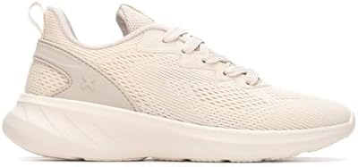 - Ténis femininos bege - Calçado confortável e versátil - Moda casual - Modelo 14505402 (Tamanho: 39)