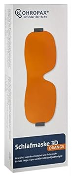 Schlafmaske 3d - Orange