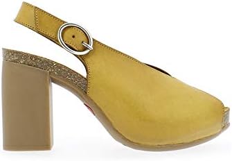 zapatos mostaza mujer