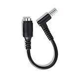 Lizone Laptop Adapter Tip Connector Converter for Newest Hp Pavilion Envy Elitebook Dell Latitude Inspiron XPS Precision Asus Toshiba Satellite Lenovo Ideapad Charger Dongle -L=200mm Tip=4.5x3.0mm