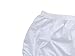Haian Adult Incontinence Pull-on Plastic Pants Color White 3 Pack (Large)