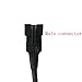 Kingshowstar 2PCS 1 Female to 2 Male Splitter Y Cable for Use with 5050 LED SMD RGB NEON Accent Kits for LED Motorcycle ATV Car Light Multi-Color Neon Strip Light