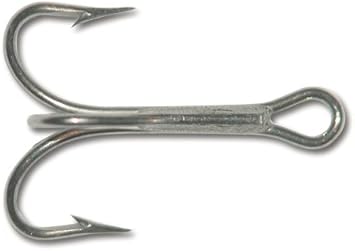 Mustad 3551 Classic Treble Standard Strength Fishing Hooks Tackle For Fishing Equipment Comes In Bronz Nickle Gold Blonde Red