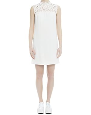 Theory Women's H0209612C05 White Acetate Dress