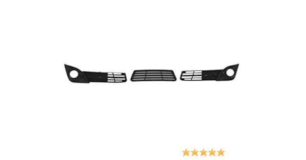 Amazon Com New Front Bumper Lower Grille Fog Light Hole Cover Bezel For 2012 2014 Camry Se To1038149 To1039149 To1036129 Automotive