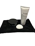 Kyoku for Men Gift Pack - Large Daily Facial Cleanser, Lava Masque & Facial Buff with Gift Bag