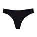 YiRing 6-Pack Women Sexy Soft Cotton Thong Panties (M)
