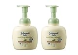 Johnson`s Baby Soothing natural moisture rich foaming wash 400ml X 2 items