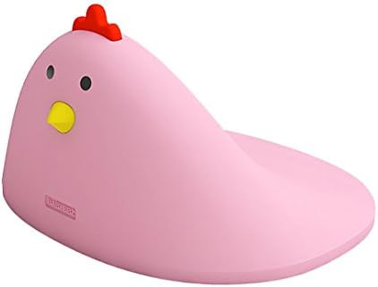 Babybbz Silicone Baby Door Stopper Security,2Pcs Lovely Decorative Door Finger Pinch Guard for Kids, Child Safety Door Stop Thumb Protector(Chick, Pink)