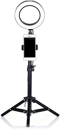 Ring Light with Stand Foldable, 50cm/160cm/210cm 240 LED 5500K Dimmable Ring for Photo Photography Videocamera Makeup Youtube Studio Shooting