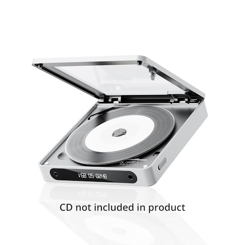 FiiO DM13 Multifunctional Portable Stereo CD Player with Long-Lasting Battery, Supports USB Ripping, Optical/coaxial/3.5mm/4.4mm outputs (Transparent Bluetooth)