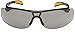 Uvex by Honeywell Protégé Safety Glasses, Metallic Black Frame with Gray Lens & Uvextreme Anti-Fog Coating (S4201X)