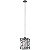 Uttermost Arbela Mini Pendant 1 Light - 9 inches Wide by 9 inches deep