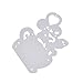 Cute Daily Cutting Dies Pot Culture Metal Stencil Template For DIY Album Scrapbook