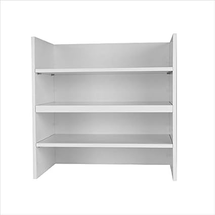 Hkf Porte Documents Pour Insert Avec 2 Tablettes Pour Ikea Kallax Expedit Blanc Amazon Fr Cuisine Maison