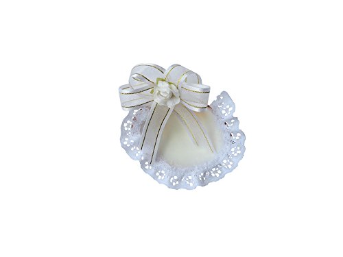 Baptism Kit Christening Catholic Handmade includes Rosary Towel Candle and Shell Kit De Bautizo Religious Gift