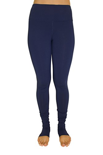 90 Degree By Reflex - Stirrup Yoga Pants Leggings - Night Navy M (736983166593)