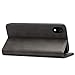 Case for 2018 iPhone Xs MAX Leather Folio Wallet Case Full Protection Cover Black Case