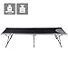 PORTAL Folding Portable Camping Cot, Travel Military Adult Cot Bed with Carry Bag, Support 300lbs
