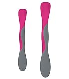 Silicone Scoop and Spread (Pink) - Mini and Large, Set of 2