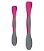 Silicone Scoop and Spread (Pink) - Mini and Large, Set of 2