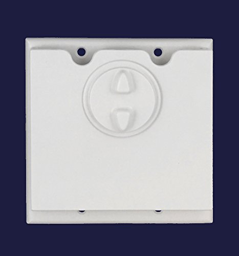 HomeStar Baby Light Switch Guard (double rocker switch, white) - Thumbnail 2
