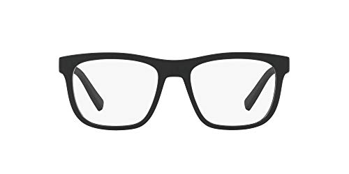 Armani Exchange A|X Mens AX3050 Square Prescription Eyewear Frames, Matte Black…