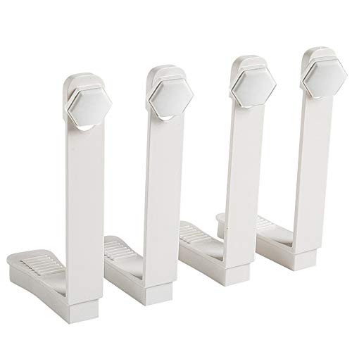 Toosunny 4 Pieces Sheet Holders - New Approach for Keeping Your Sheets On Your Mattress - No Elastic Straps or Clips. Easy Install