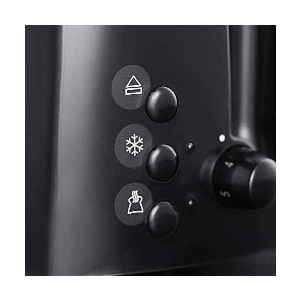 Russell Hobbs 21641 Textures 2-Slice Toaster, 700 - 850 W, Black