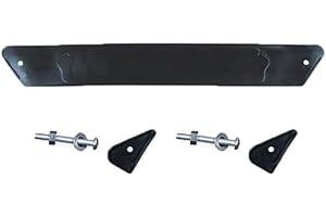 YUANHOLUMID Black (37cm) Stroller Footrest Replacement Adjustable Stroller Extension Footboard Strollers and Accessories for Babies Pushchair Seat Liners, Baby Stroller Connectors, Stroller Connectors