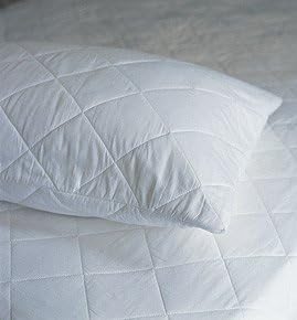 The House of Emily One Pair of Luxury Super King Size Quilted Pillow Protectors