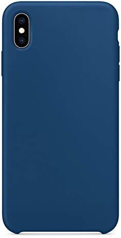 Carol Chambers Have Logo Original Official Silicone Case for iPhone 7 8 Plus for Apple Case for iPhone X Xs Max Xr 6 6S 5 5S Se Cover with Box Blue Horizon for iPhone X Xs