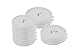 McKay Versatile Tight Seal Plastic Food Storage Can Cover Set, Reusable Kitchen Lids for containers, Jars & Mugs: Ideal for Dog, Cat & Other Pets Canned Goods - Multi Sizes (12 Pack)